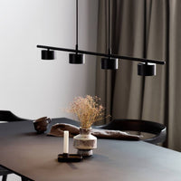 Clyde Pendant Black Metal - PC 4x5W 3-Step 350Lm 2.7K