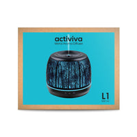 500ml Metal Essential Oil and Aroma Diffuser-Black