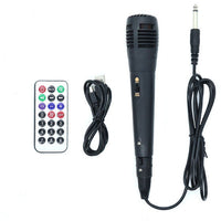 Dual 8" Portable Karaoke Bluetooth Party Speaker AO8209