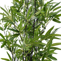 Artificial Bamboo Black Bamboo 160cm Real Touch Leaves