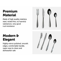 32 Piece Stainless Steel Cutlery Set