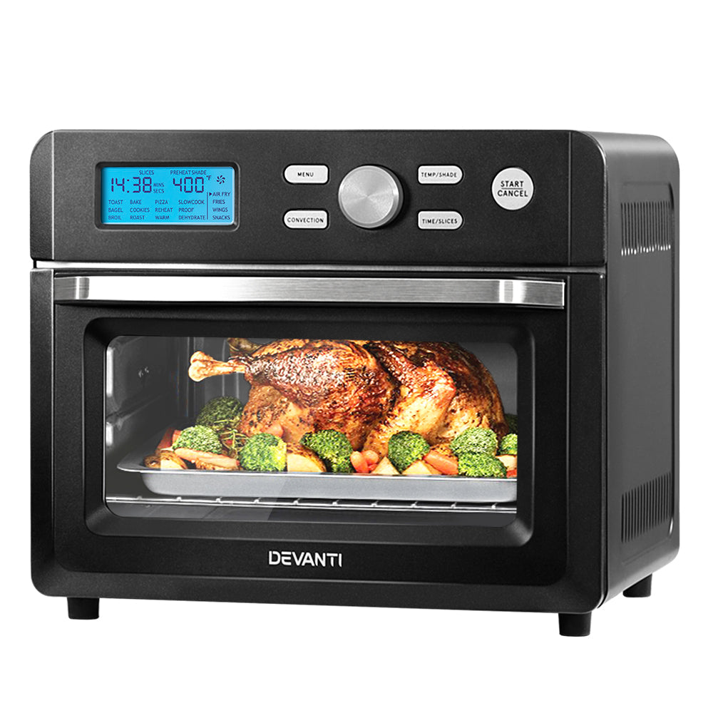 20 Litre Black Air Fryer Convection Oven