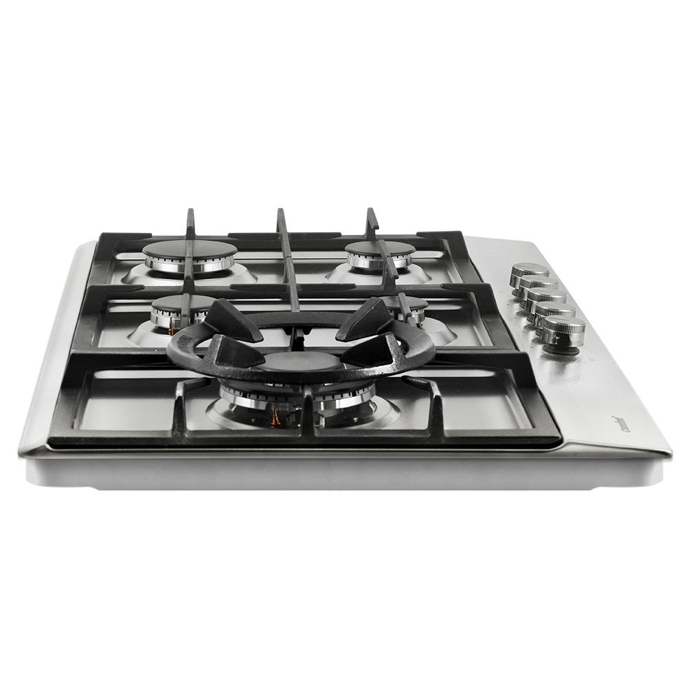 Gas Cooktop Stainless Steel 5 Burner Kitchen Gas Stove Cook Top NG LPG