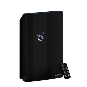 2L Dehumidifier Air Purify Black