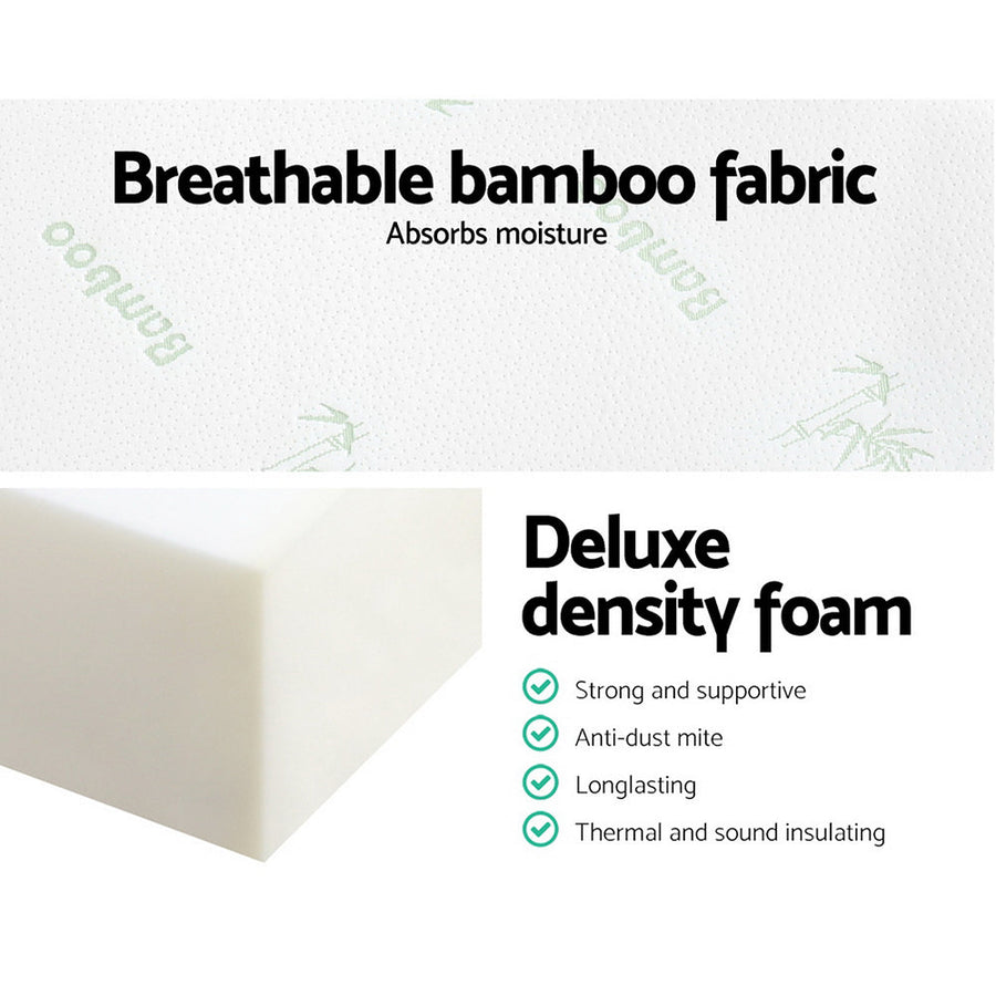 Folding Foam Portable Mattress Bamboo Fabric