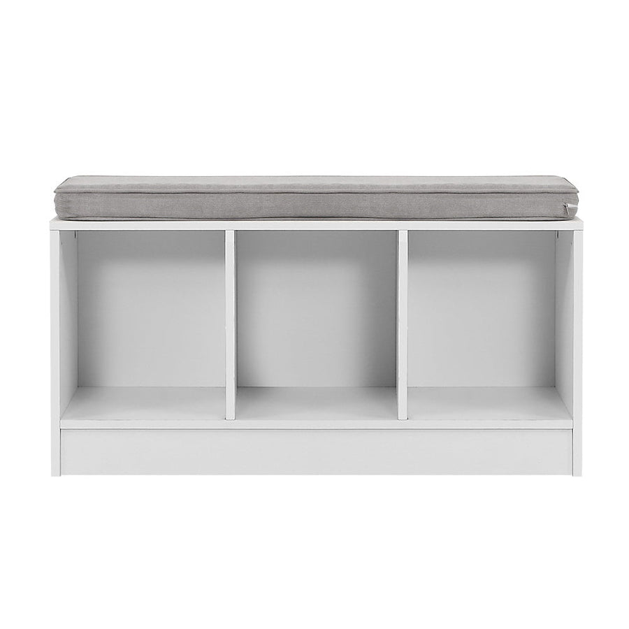 Shoe Cabinet Bench - White