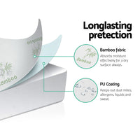 Bamboo Mattress Protector King