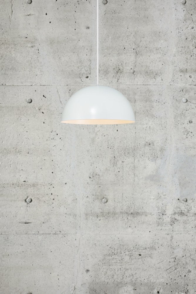 Ellen 30 Pendant White Metal - PC E27