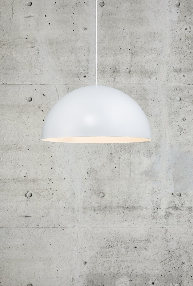 Ellen 40 Pendant White Metal - PC E27