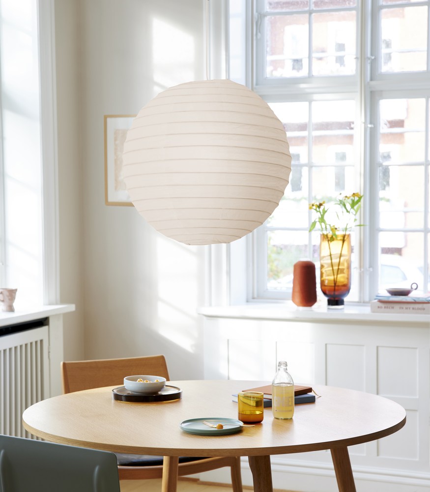 Rispapir 48 Pendant Papier White