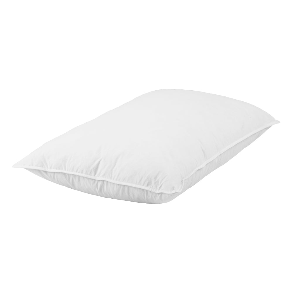 Set of 2 Duck Down Pillow - White