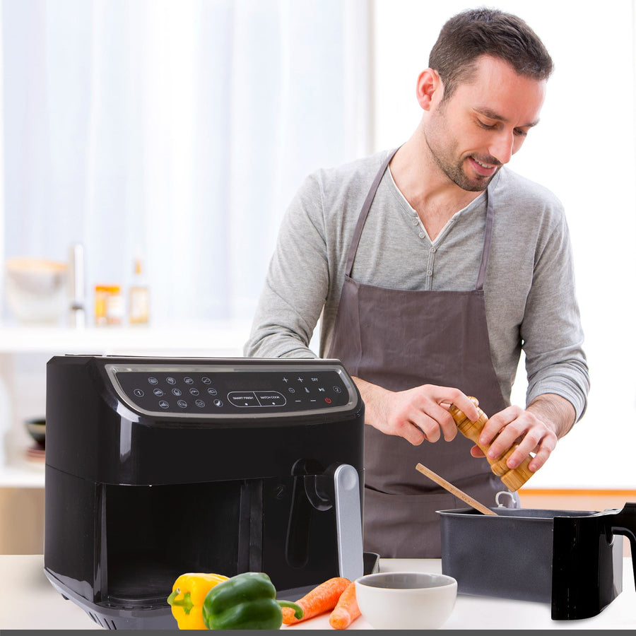 DUO 2-Basket 12-in-1 Digital Air Fryer 2 x 4.5 Litre LED Display