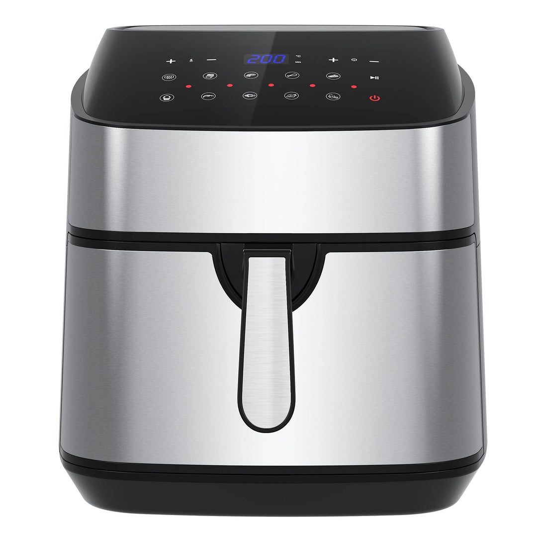 11.5 Litre Air Fryer Multifunctional LCD Digital Display - Silver