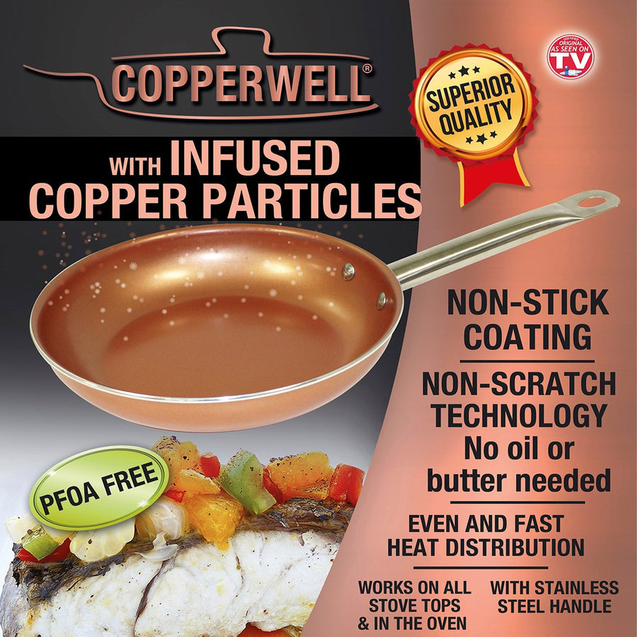 28cm Pan Kitchen Non Stick Cookware Frypan Copper