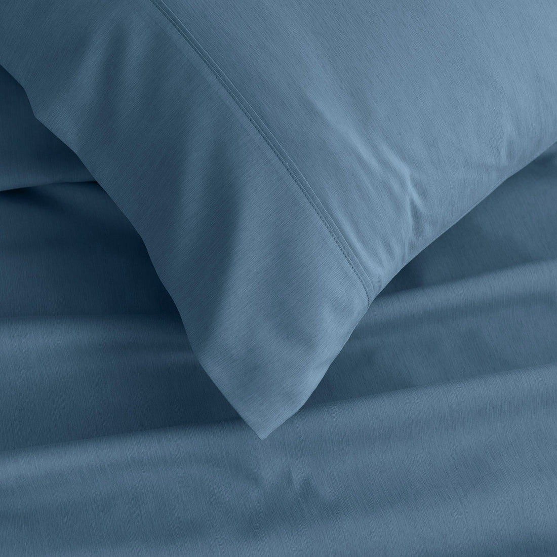 Royal Comfort 3000 Thread Count Bamboo Cooling Sheet Set - King - Denim