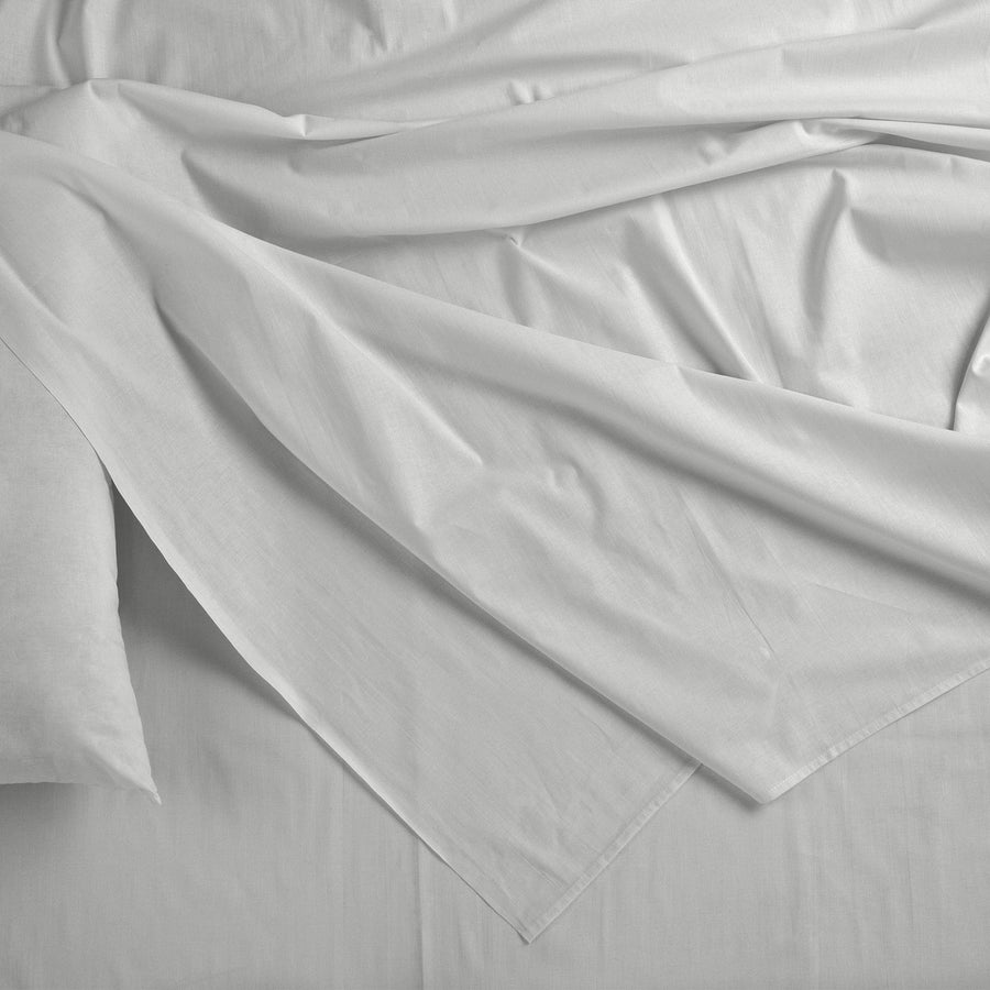 Bamboo Blended Sheet & Pillowcases Set 1000TC Ultra Soft Bedding - White Queen