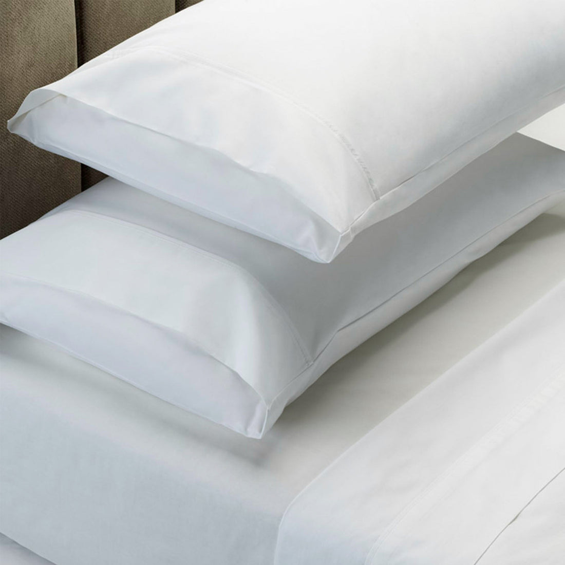 1000 Thread Count Sheet Set Cotton Blend Ultra Soft Touch Bedding - King - White