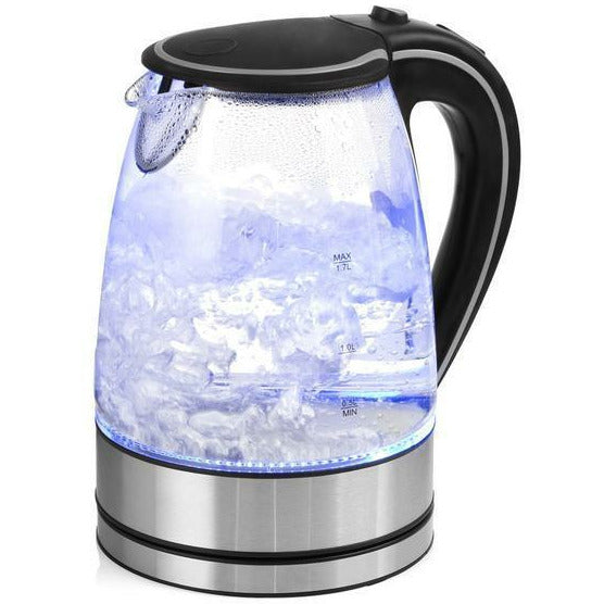 Blue LED Glass Kettle - 1.7 Litre