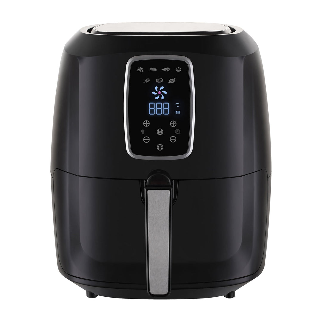 7 Litre Digital Air Fryer Black LED Display