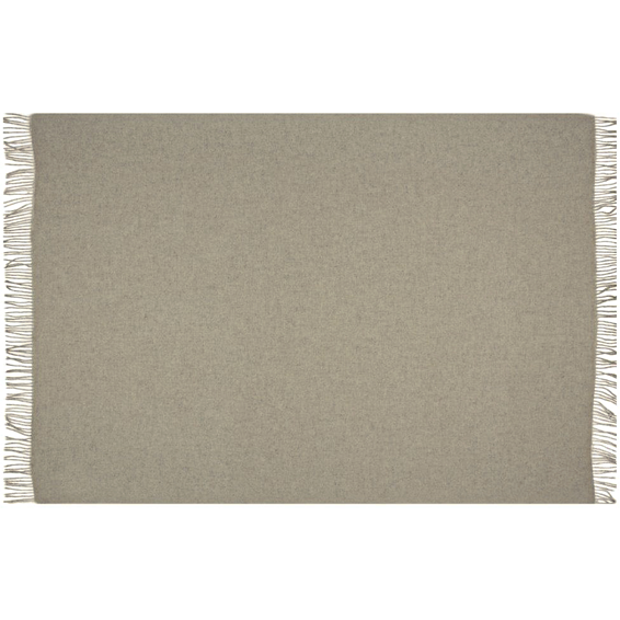 Brighton Throw - 100% NZ Wool - Beige