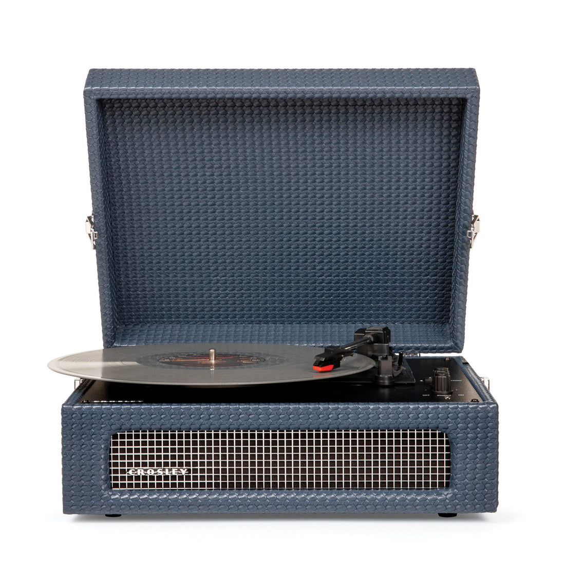 Voyager Navy - Bluetooth Portable Turntable