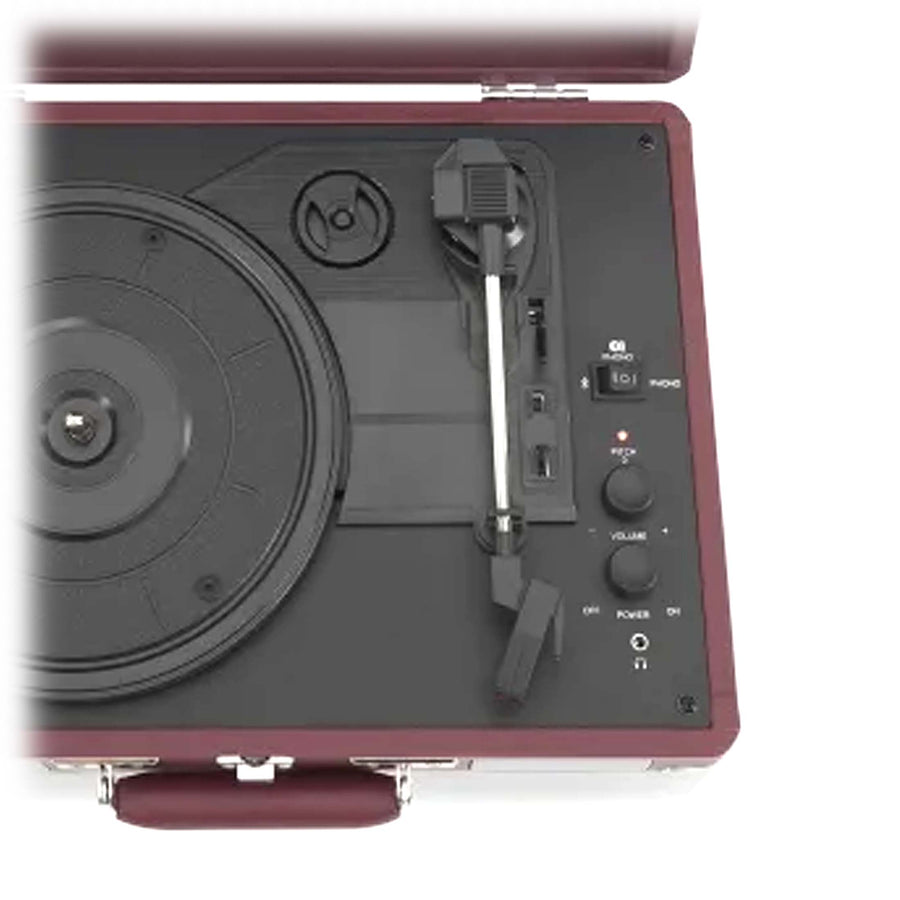 Cruiser Plus Bluetooth Turntable 3 Speed Burgundy