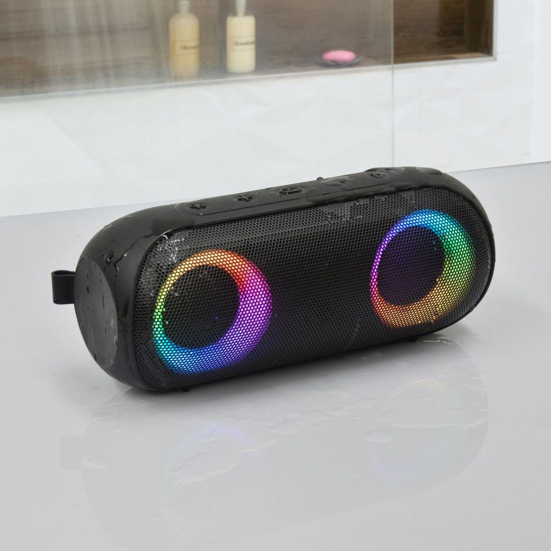 B2 IPX6 Portable RGB Bluetooth Party Speaker