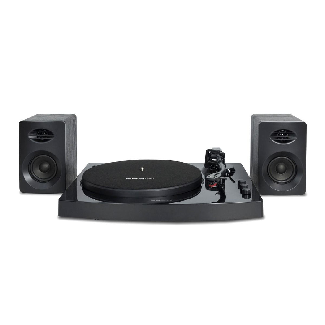 Pro-M Turntable with Bluetooth Speakers (Black)