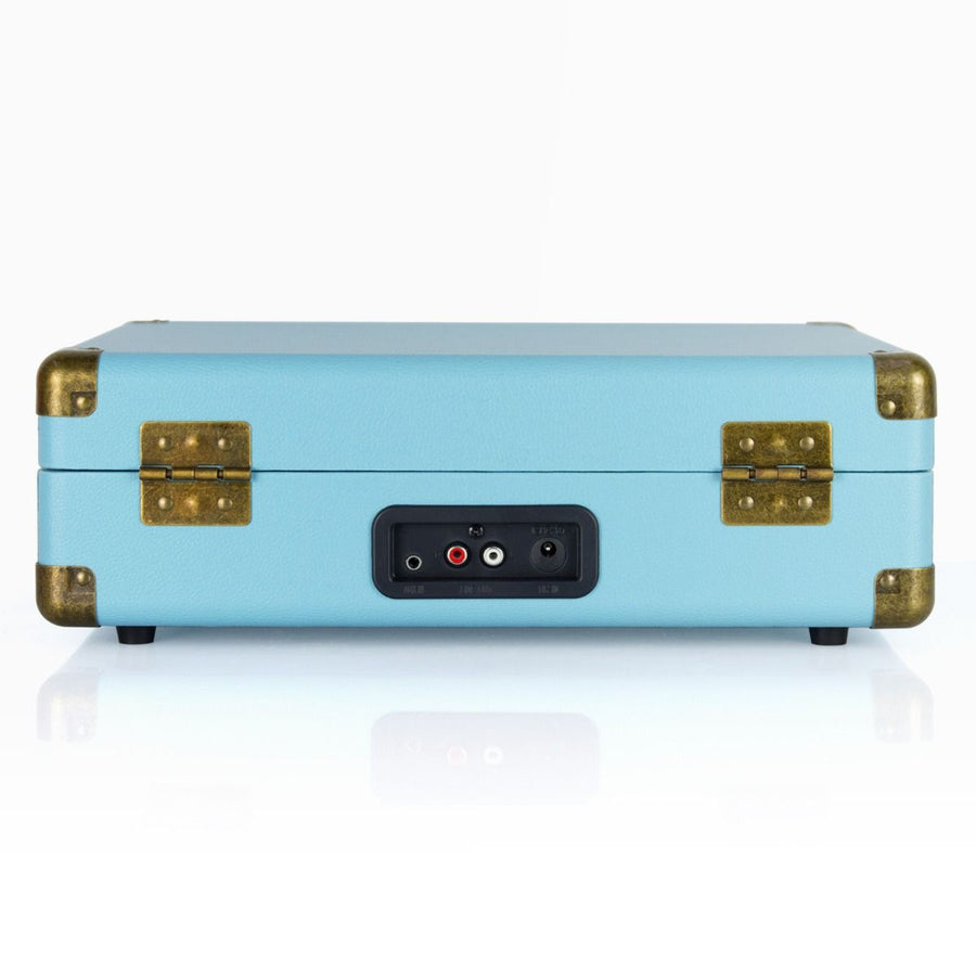 Woodstock II Sky Blue Retro Bluetooth (TX/RX) Turntable