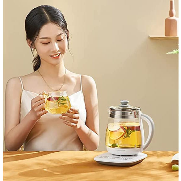 Eletric Glass Kettle Water Boiler Multiple Cooking Boiling Bottle 1.5L