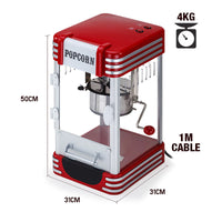 Popcorn Machine - Popper Popping Classic Cooker Microwave