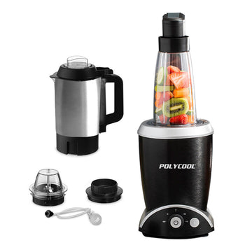 1000W 5in1 Vacuum Blender, 700ml Capacity, With Heating Jug and Grinder Cup