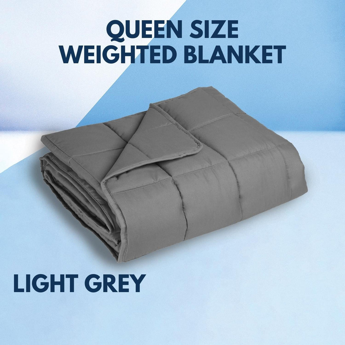 Gominimo Weighted Blanket 7KG Light Grey GO-WB-114-SN