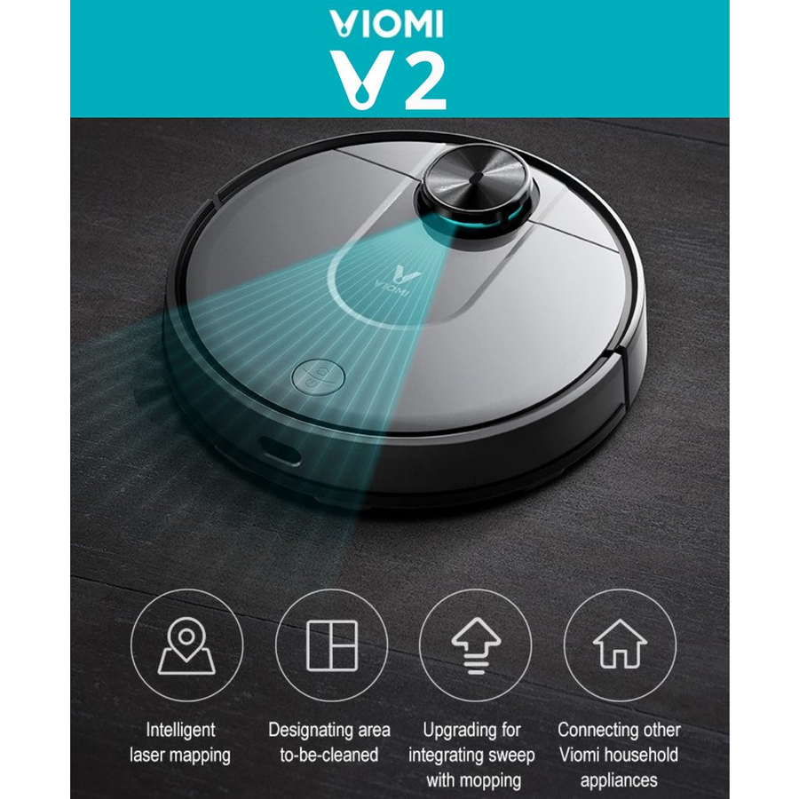 Viomi V2 Pro Robot Vacuum Cleaner V-RVCLM21B