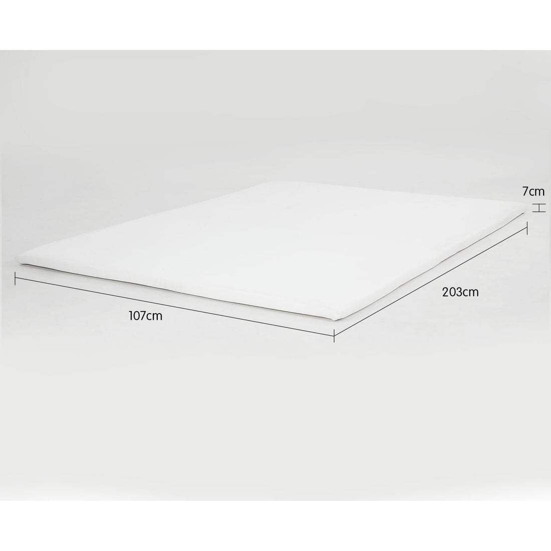 High Density Mattress Foam Topper 7cm - King Single