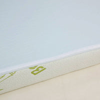 Cool Gel Memory Foam Mattress Topper Bamboo Fabric Cover Double