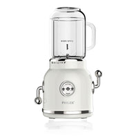 600ml White Electric Blender Juice Smoothie Mixer Retro