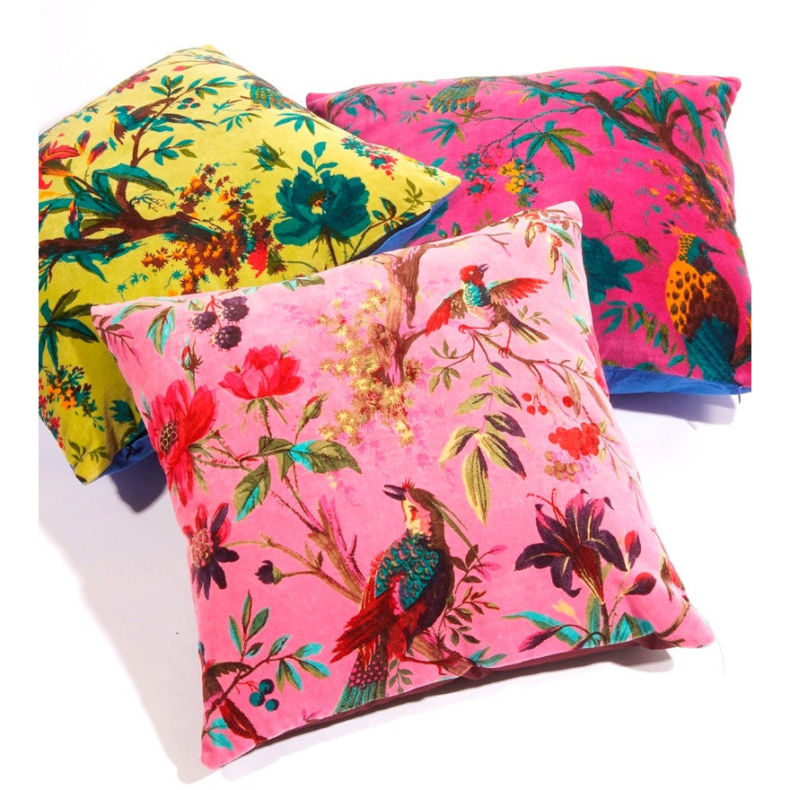 Frida Floral Decorative Cushion - Muertes Cushion Cover