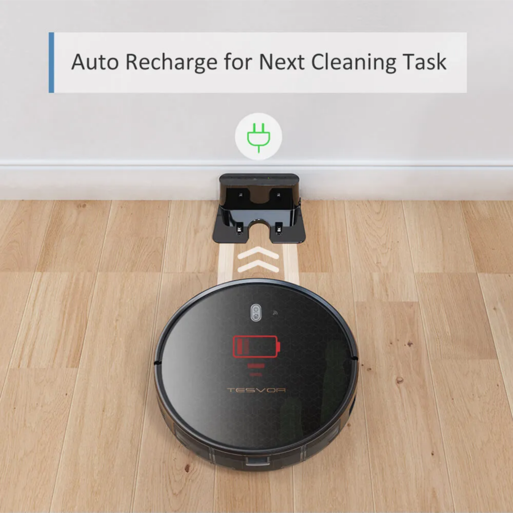 M1 Robot Vacuum Cleaner & 4000Pa Adjustable Suction Power