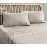 Look Washed Cotton Sheet Set - Queen