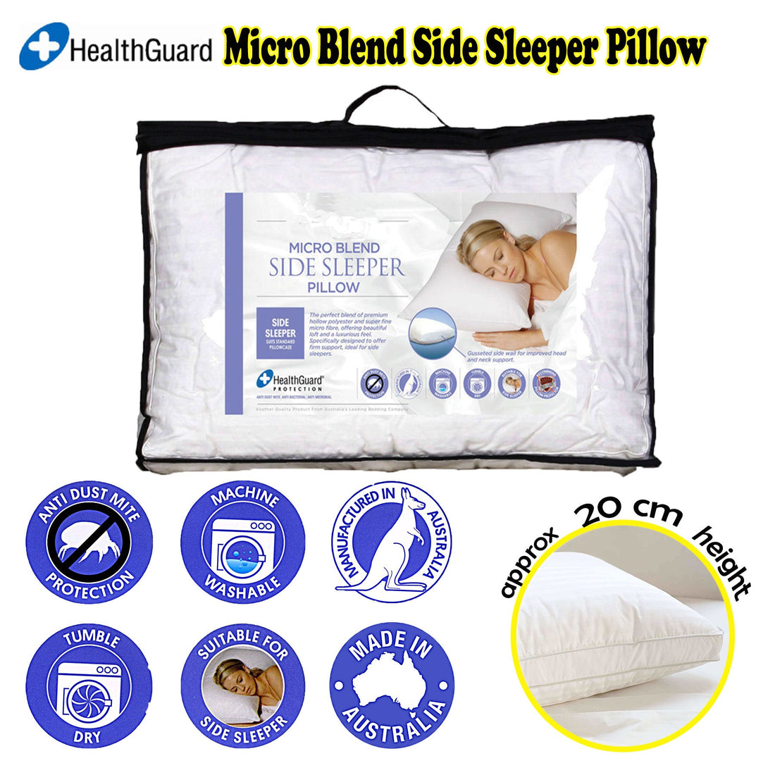 Micro Blend Side Sleeper Pillow