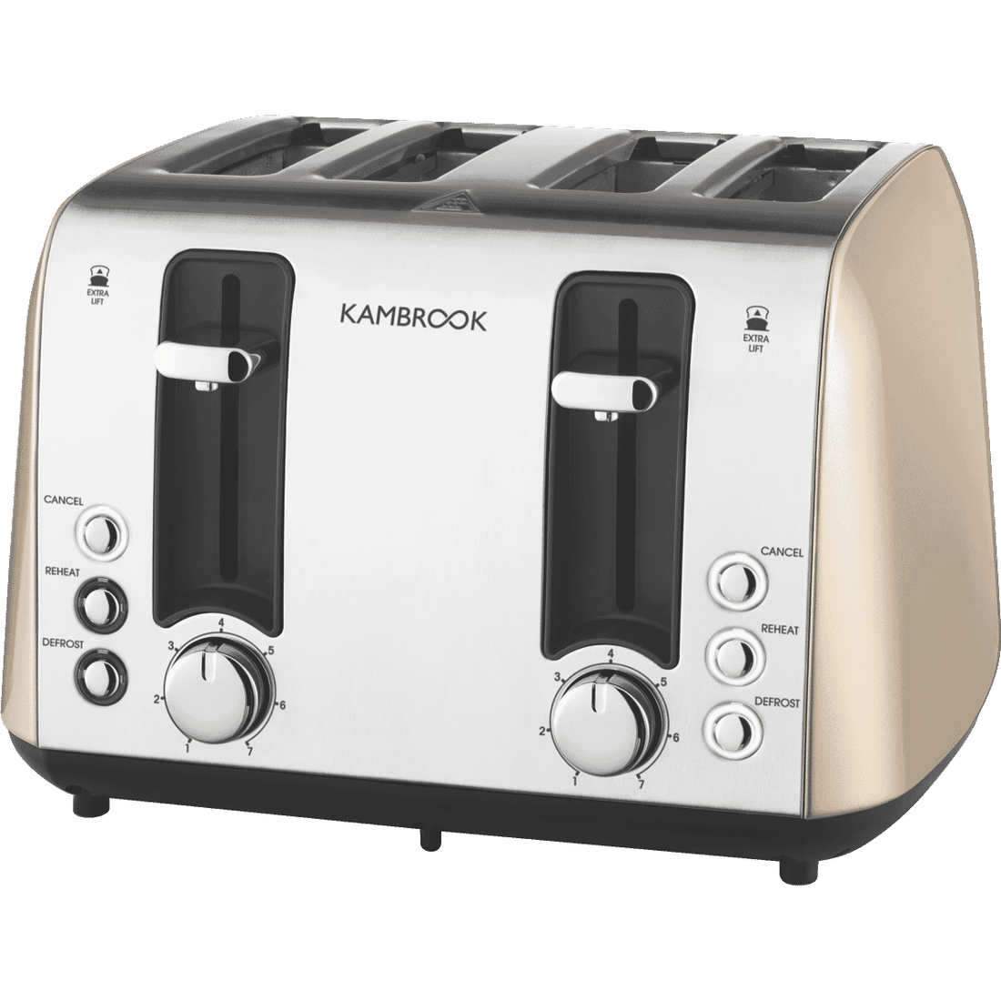 Deluxe Collection 4 Slice Toaster Champagne KTA480CMP2JAN1