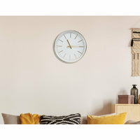 Gold & White - Minimal Quartz Clock