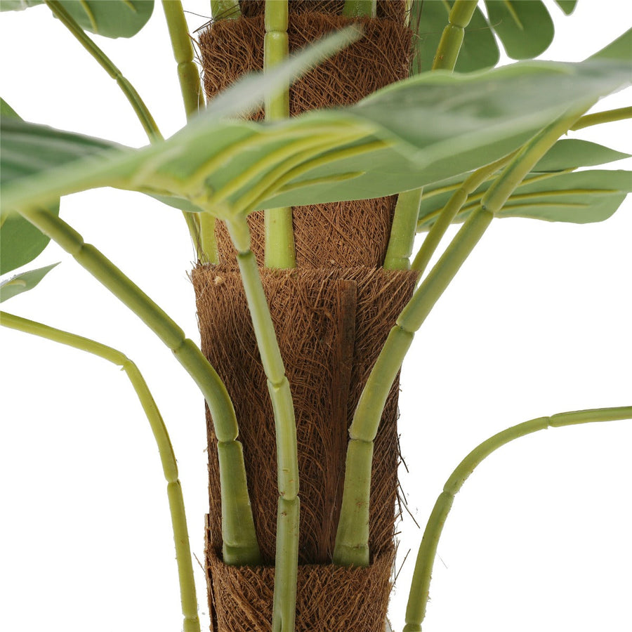 Artificial Money Plant (Monstera) with decorative pot 180cm