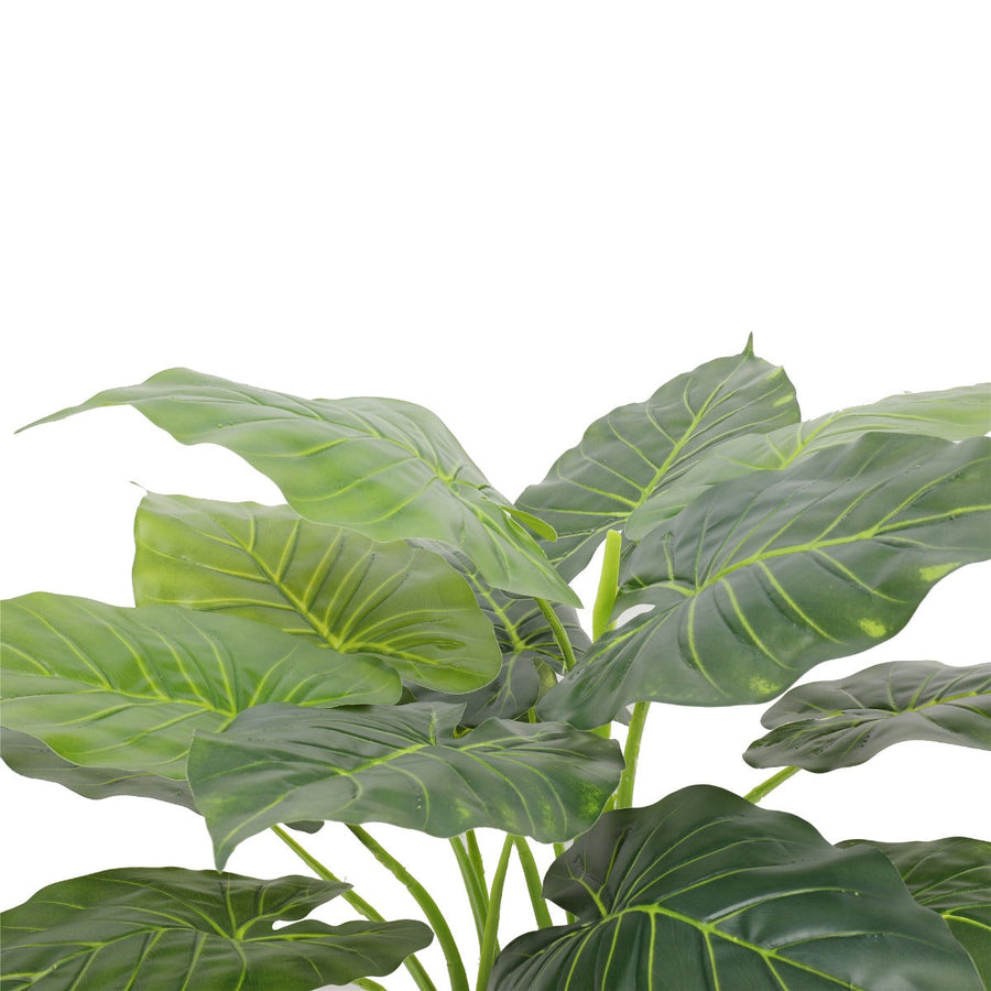 Artificial Potted Taro Plant / Elephant Ear 70cm