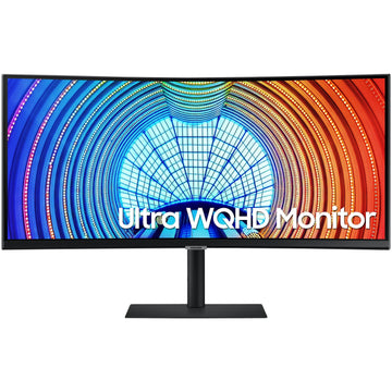 34 Inch Ultra WQHD Monitor with 1000R curvature, USB type-C and LAN port